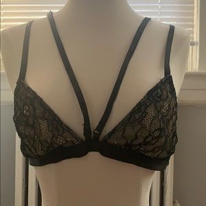 Double strap lacy bralette